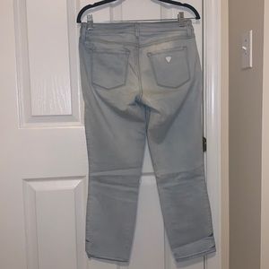 Guess jeans mid rise crop